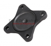 flansza czteroramienna przegubu gumowego 120mm iveco, sae 78, otw. 4x12mm, h-40.5mm, palec centrujacy 16mm