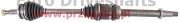 toyota (p) front driveshaft verso 2.0 d-4d 2009-2018 (a.t./m.t.), l=992mm