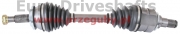 toyota (l) front driveshaft avensis 2.0 d4d/2.2 d4d (t27) 2008-15, l=620mm