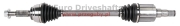 tesla (l) front driveshaft model s (5yjs) awd (el), l=773mm