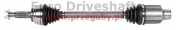 tesla (p) front driveshaft model s (5yjs) awd (el), l=715mm