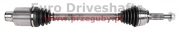 tesla (p) front driveshaft model x (5yjx) awd (el), l=735mm