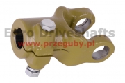 Keyway Yoke  23.8 x 61.3 hole diameter 25mm, keywey 8mm h-98mm