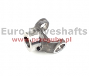 złącze flange z klinem 27 x 81.8 jcb śtube  hole 25,4mm, keywey 6,4mm