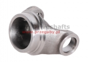 tube yoke 27 x 92 tube 63.5 x 2.1mm, h-43mm