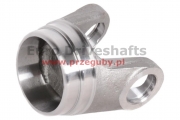 tube yoke 24 x 62.5 tube 60 x 2mm, h-49mm