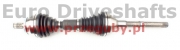 volvo (p) front driveshaft xc90 2.9 t6 awd (a.t.) -2006, l=705mm