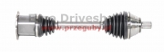 vw (l) front driveshaft caddy iv/golf vii/t-roc, audi a3/q2, seat leon, skoda octavia, 1.0 tsi (m.t.), l=490mm
