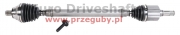 vw - skoda - seat (p) передняя полуось dsg passat b8, tiguan, seat ateca, skoda superb iii 2.0 tdi, l=920mm