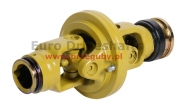 Double Joint 23.8 x91 / 27x74.6 h=95 l=320 d=155, 6 splines 34.9mm (1 3/8