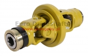 przegub dwukrzyżakowy 27x94 / 32x76 h=105 l=355 d=165, 6 шлицевой конец 34.9mm (1 3/8