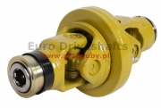 przegub dwukrzyżakowy 32x106.3 / 36x89 h=118 l=365 d=182, 6 шлицевой конец 34.9mm (1 3/8