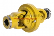 przegub dwukrzyżakowy 32x106.3 / 36x89 h=118 l=365 d=182, 8 шлицевой конец 38mm (1 1/2