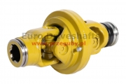 przegub dwukrzyżakowy 32x106.3 / 36x89 h=115 l=360 d=182, 8 шлицевой конец 38mm (1 1/2