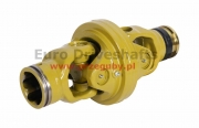 Double Joint 36x124 / 42x104 h=124 l=390 d=185, 6 splines 34.9mm (1 3/8