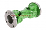 wał napędowy john deere l=232mm, oe: al167208 series: 6520, 6615, se6100, se6320