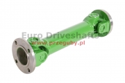 wał napędowy john deere l=408mm, oe: al117419, al113396, al111280 , series: 6205, 6215, 6300, 6506, 6510, 6520, 6605, 6615, 7220, 7420, se6320, se6510