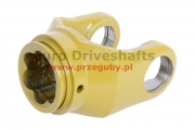 inner tube yoke  50 x 118star tube 71(57,5)mm, h-135mm, for slide 80mm;