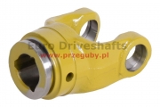 inner tube yoke  23.8 x 61.3 TRIANGLE TUBE 29mm, h-75mm, for slide 40mm;