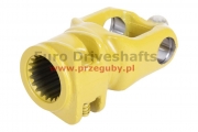 yoke of wide angle joint  27 x 74 20 splines 44.4mm (1 3/4