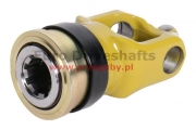 yoke of wide angle joint  27 x 74 8 splines 38mm (1 1/2