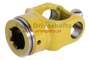 yoke of wide angle joint  36 x 89star tube śtube  - 51mm(37mm) (ts510) h-112mm, ball diameter  30mm, for slide 68mm fits to  hub  wajcy32106