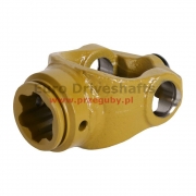 yoke of wide angle joint  41 x 118 21 splines 34.9mm (1 3/8