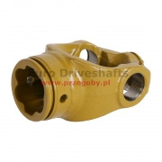 yoke of wide angle joint  41 x 118star tube śtube  - 71,5mm(57,5mm) (ts715) h-138mm, for slide mm fits to  hub  wajcy41118-50