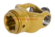 widłak przegubu szerokokątnego 36 x 124 rura gwiazda śr. - 61mm(47mm) (ts616) h-130mm, śr.kulki 39mm, pod ślizg 68mm pasuje do piasty wajcy36124