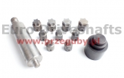 set for staking universal joints universal jointów 9 pieces - 15, 16, 19, 20, 22, 24, 27, 30, 31 (mm)