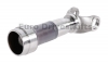 złącze przesuwne 30 x 81.8 podpora 47 rura 70 x 2mm, l=235mm, cb 47mm, mb sprinter, vw crafter, teflon na tulei, walcowany frez