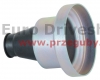 osłona gumowa z blachą 70mm zagniatana a=70mm, b=19mm, guma stożek, przegub środkowy