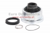 Boot with metal collar 80mm audi, vw, a=80mm, b=mm, conical boot, staked