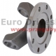 złącze kołnierzowe 30.2 x 106.3 120mm, din 75mm, 8x10mm (39x39), h-64mm