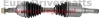 chevrolet (l) front driveshaft cruze 2.0 cdi (m.t.), l=585mm