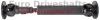 propshaft suzuki samurai 1.3 rear, l=475mm, 2x flange 4x8mm