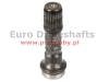 wałek przegubu z wieloklinem - 28 шлицевой конец do przegubu me789, pod rurę 44mm x 2mm