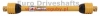 PTO Shaft Triangle Tube 23.8 x 61.3 l=760mm, l1=560mm, 6/6 spline 34.9mm/34.9mm (1 3/8