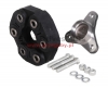 flange trójramienna przegubu gumowego + rubber joint 105mm bmw, hole 6 x 12mm, h-39+33mm, tube 60.5mm, tulejka centrująca 14mm