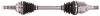 toyota (l) front driveshaft corolla 1.8 ts/1.4d/d4d (e12) 2001-07, l=638mm