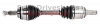 toyota lc (l,p) półoś przednia land cruiser j120, 2002-2010, l=650mm