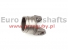 złącze rurowe 25 x 63.8 rura 60mm, h-53mm/ rura 63mm, h-34mm