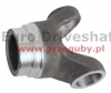 tube yoke 57 x 164 tube 110 x 6mm, h-120mm, scania p500