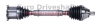 vw - skoda - seat (p) передняя полуось dsg arteon 2.0 tdi 4motion, superb, ateca, l=590mm
